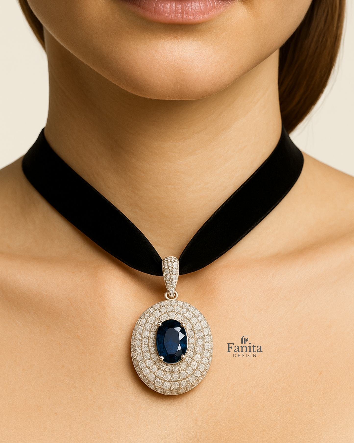 Marisela Celestial Halo Pendant