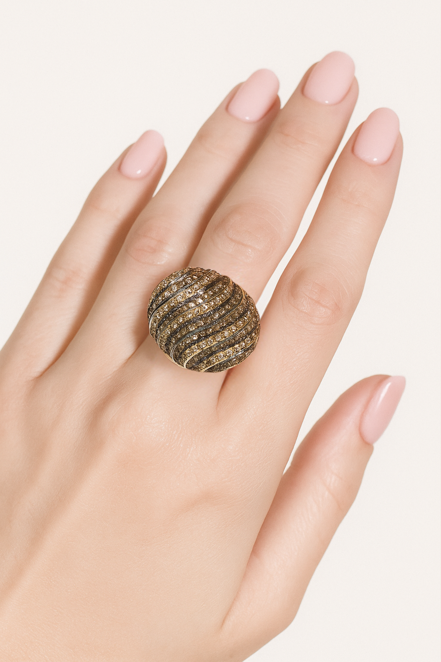 Wilma Diamond Wave Ring